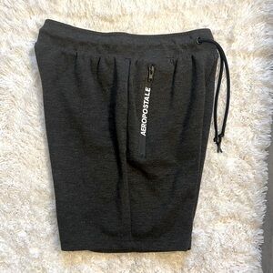 Aeropostale Men's Charcoal Athletic Shorts